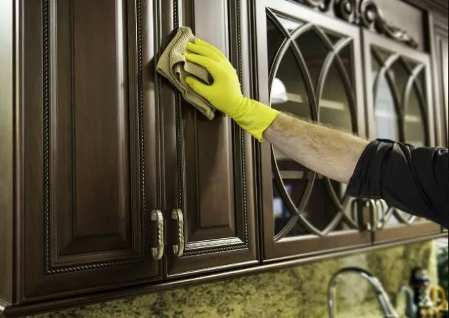 Clean Kitchen: The best way to remove grease from kitchen cabinets 2
