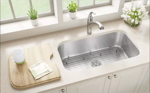 Kitchen: Best Way to Clean a Sink and Drain 2