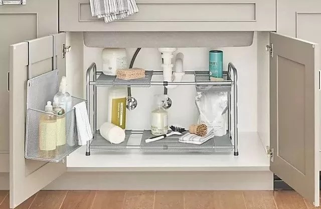 6 Best Ways to Organize Under Kitchen Sink 2