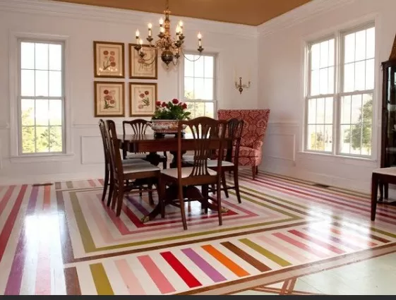 Unbelievable Painted Floors: Must-See Inspirations 3
