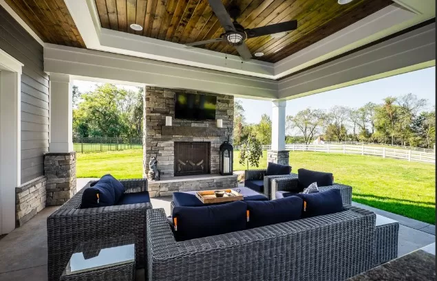 Backyard Fireplace Inspiration: Must-Copy Outdoor Ideas 3