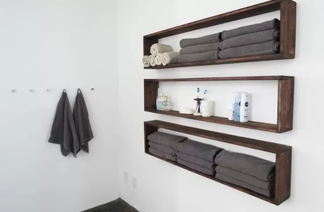 Bathroom Towels Storage: Best 9 Creative Ideas 3