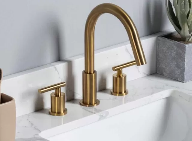 Elevate with Elegance: Embrace Brushed Gold Fixtures 5