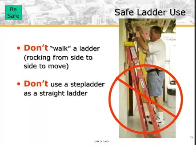 Ladder Safety: Avoid These Errors 1