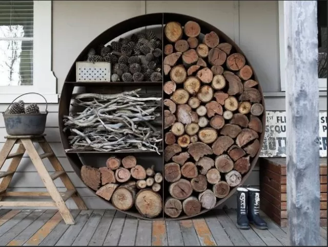 Unconventional Firewood Storage Solutions 3