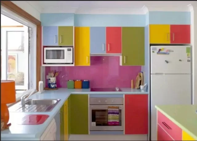 Vibrant Kitchen Statements: Bold Color Palettes 1