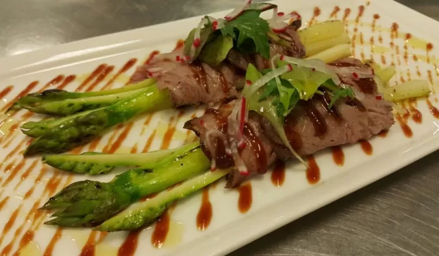 Asparagus-Wrapped Beef Negimaki 4