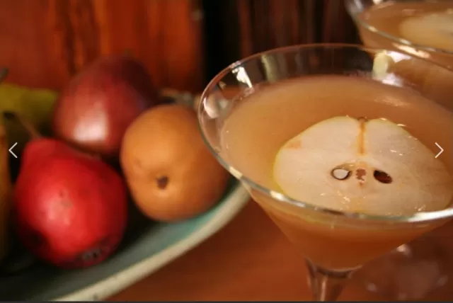 Whiskey-Infused Coddled Pears 1
